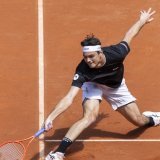 Taylor Fritz a dominé Quentin Halys au Geneva Open. KEYSTONE/EPA/CYRIL ZINGARO